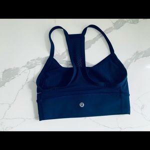 Lululemon Athletica Navy blue sports bra
